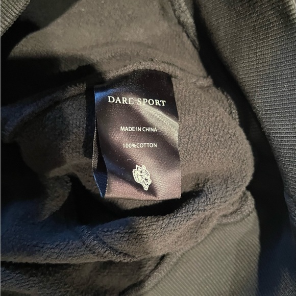 Darc Sport Wolves Club Desert Wolf Vintage French Terry Hoodie. Darcsport - Picture 5 of 5